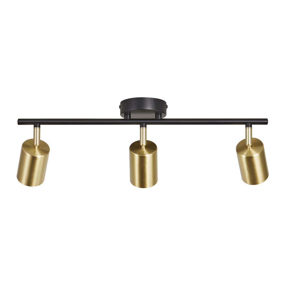 Bild von Nordlux Deckenleuchte Explore in Messing GU10 3-flammig gold / messing