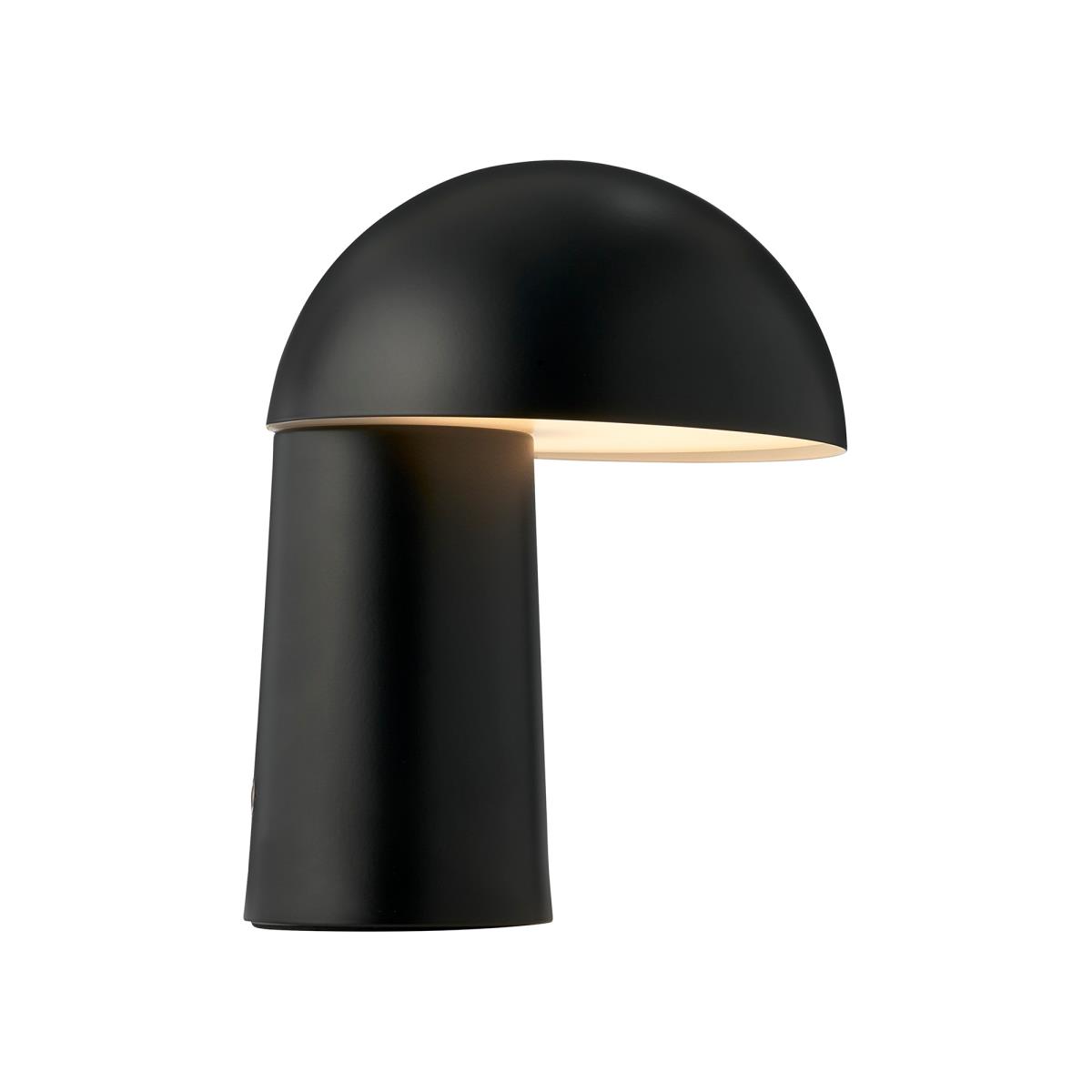 Bild von dftp mobile Tischlampe Faye schwarz IP20 dimmbar mit Akku