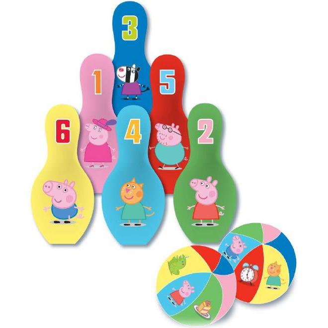 Bild von Barbo Toys Peppa Pig - Soft Bowling Set
