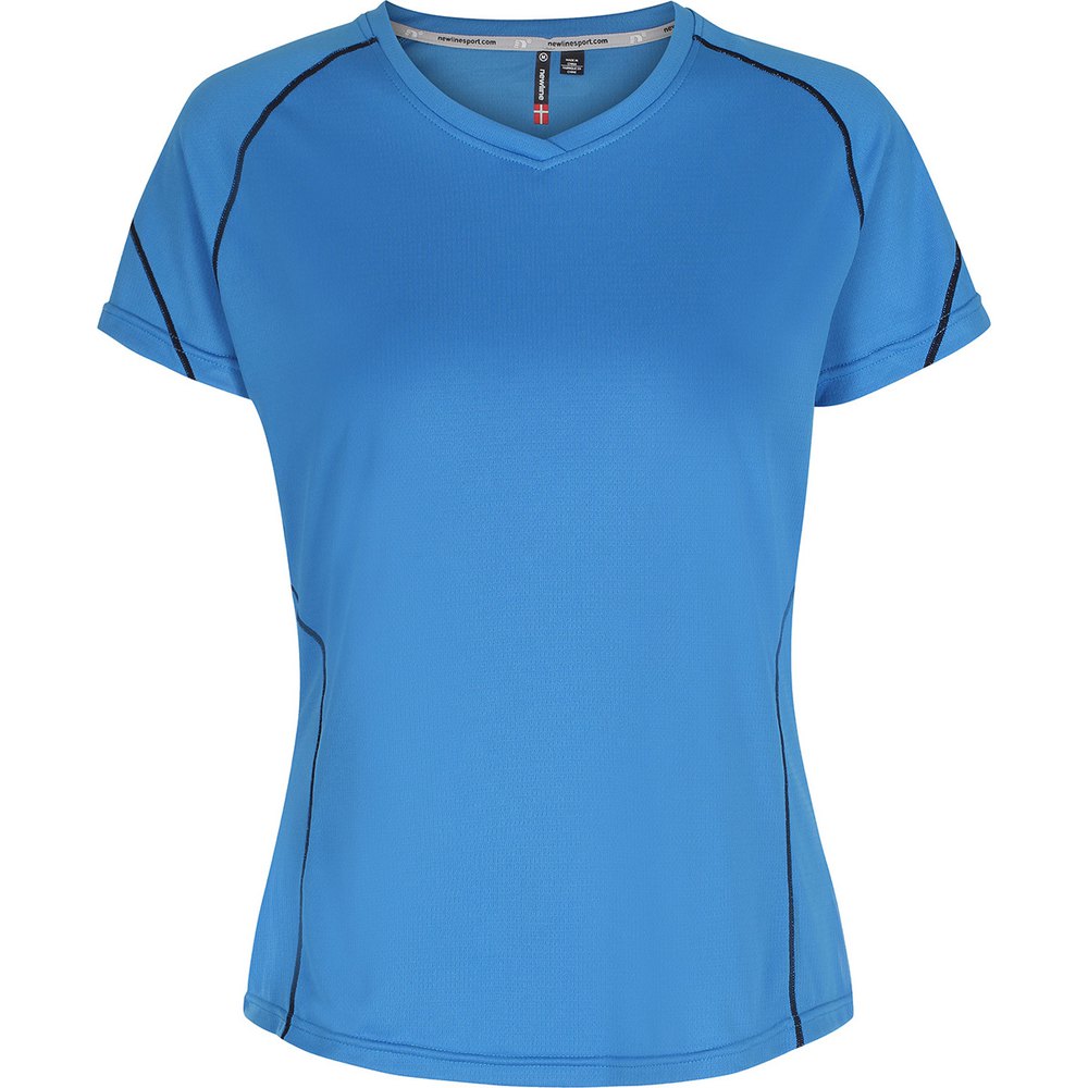 Bild von newline Base Coolskin Laufshirt Herren 0016 - limoges blue/silver M