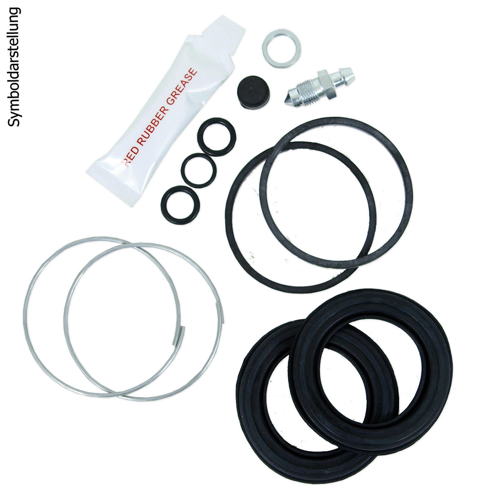 Bild von BUDWEG CALIPER 209140 Bremssattel Reparatursatz Reparatursatz, Bremssattel mit Mechanik für Feststellbremse 38 OPEL: Astra G Coupe, Astra G CC