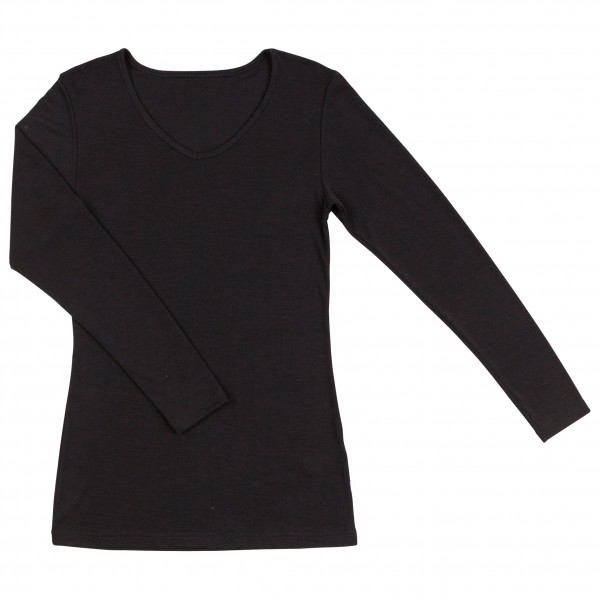 Bild von Joha - Women's Blouse L/S 85/15 - Merinounterwäsche Gr XL schwarz