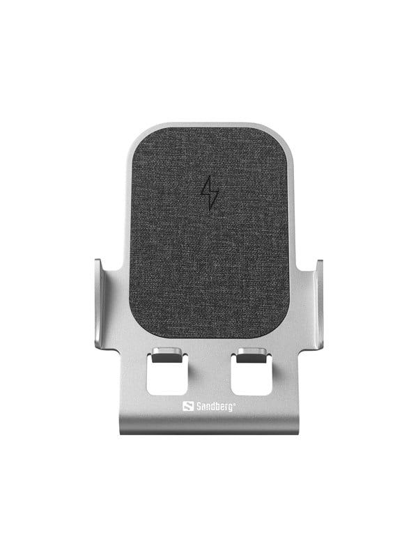 Bild von Sandberg Wireless Charger Stand (15 W), Wireless Charger, Grau