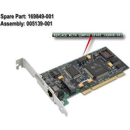Bild von HPE BOARD,PCI,10/100,NIC W/TX, Netzwerkkarte