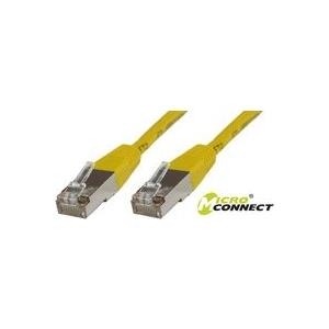 Bild von Microconnect Rj-45/Rj-45 Cat6 0.5m - RJ-45 - RJ-45 - Männlich/männlich - Cat6 - S/UTP (STP) - Gelb (STP6005Y)