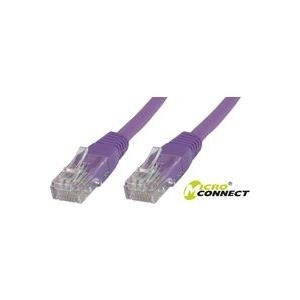Bild von MicroConnect - Netzwerkkabel - RJ-45 (M) zu RJ-45 (M) - 5 m - UTP - CAT 6 - lila