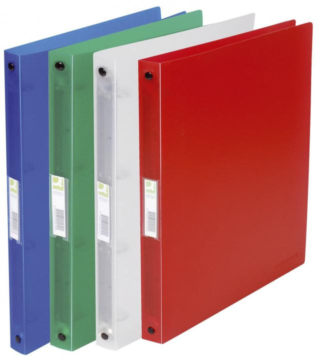 Bild von 12 x Ringbuch 4 Ringe 23mm A4 Q-Connect