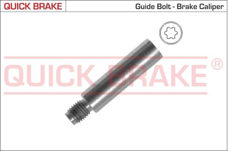 Bild von Schraube, Bremssattelführung QUICK BRAKE 11201