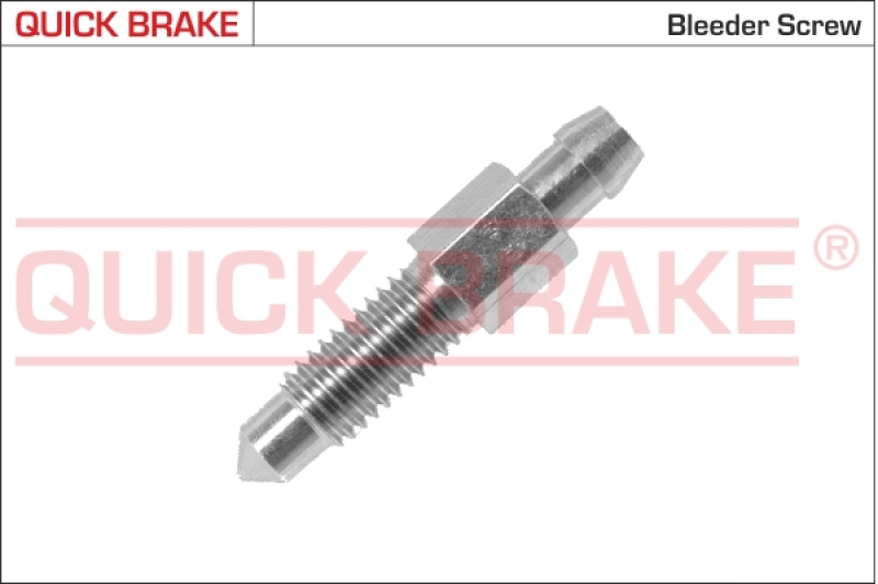 Bild von QUICK BRAKE Entlüfterschraube/-ventil 0010  VW,MERCEDES-BENZ,OPEL,POLO (9N_),Polo Limousine (9A4, 9A2, 9N2, 9A6),C-Klasse Limousine (W203)