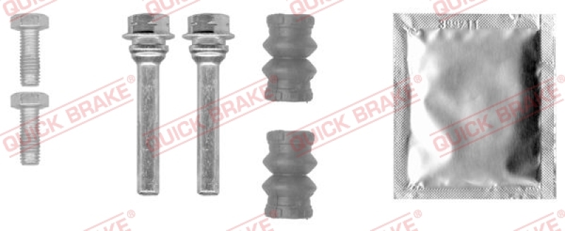 Bild von QUICK BRAKE 113-1368X Führungsbolzen Bremssattel Bolzen, Führungshülsensatz, Bremssattelhalter Bolzen VOLVO: S80 II, HONDA: CIVIC 8 Hatchback