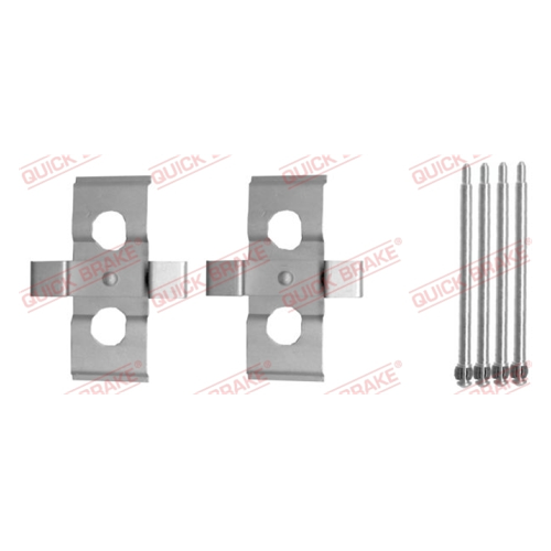 Bild von QUICK BRAKE 109-1635 Zubehörsatz, Scheibenbremsbelag für MERCEDES-BENZ