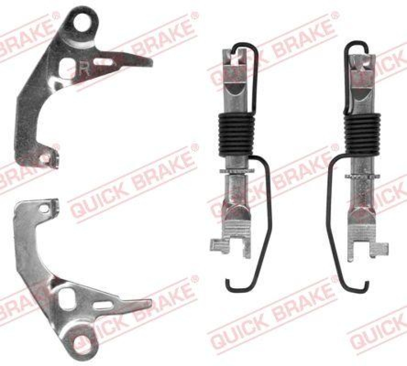 Bild von QUICK BRAKE Nachsteller-Satz, Trommelbremse hinten rechts links  für TOYOTA 108 53 001