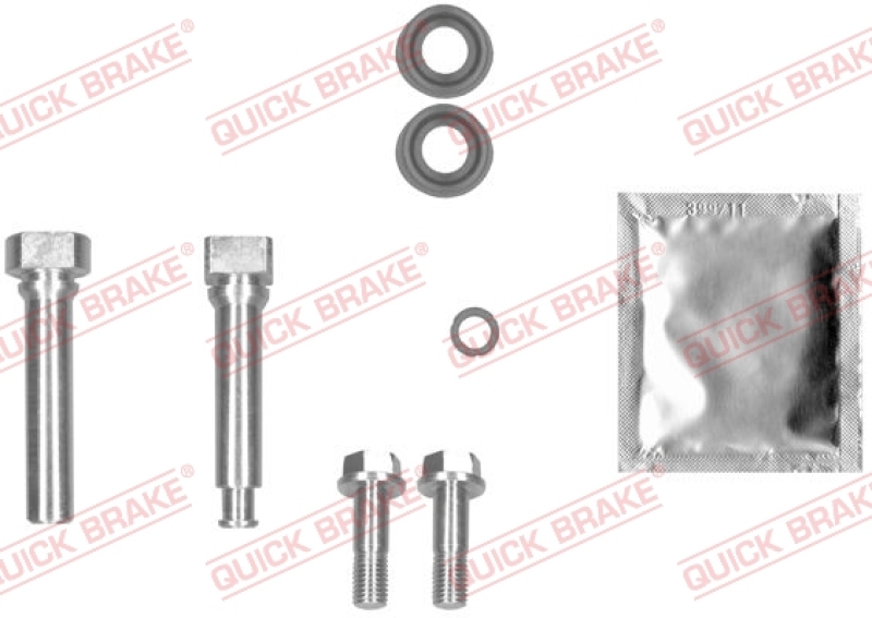 Bild von QUICK BRAKE Führungshülsensatz, Bremssattel 113-1438X  ISUZU,GREAT WALL,D-Max I Pickup (TFR, TFS),D-Max I Pritsche / Fahrgestell (TFR, TFS),KB Pickup