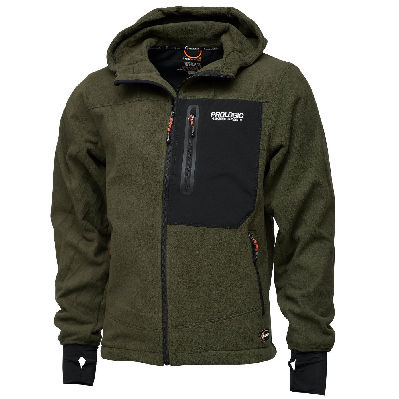 Bild von Prologic Commander Fleece Jacket Green - Angeljacke