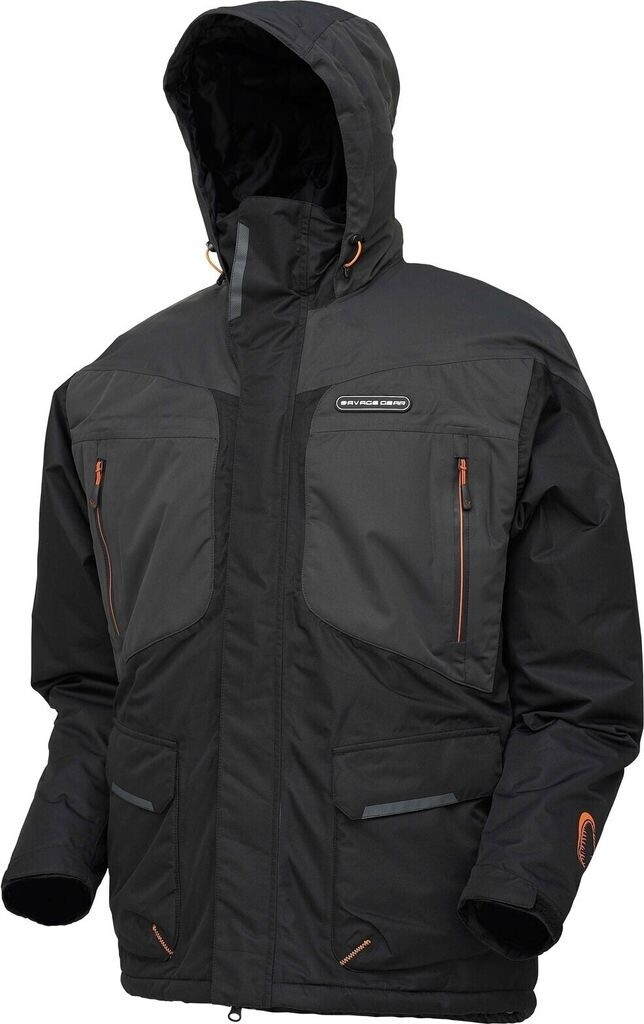 Bild von Savage Gear Heatlite Thermo Jacket Black Ink/Grey - Angeljacke