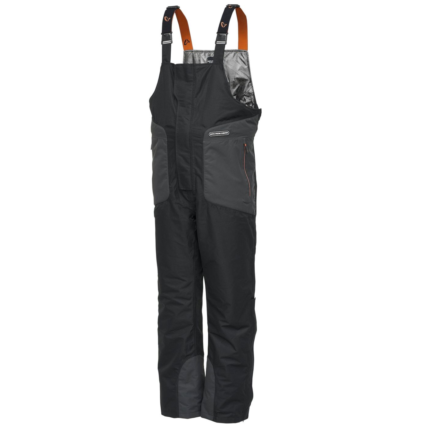 Bild von Savage Gear Heatlite Thermo Bib and Brace Black Ink/Grey - Angelhose