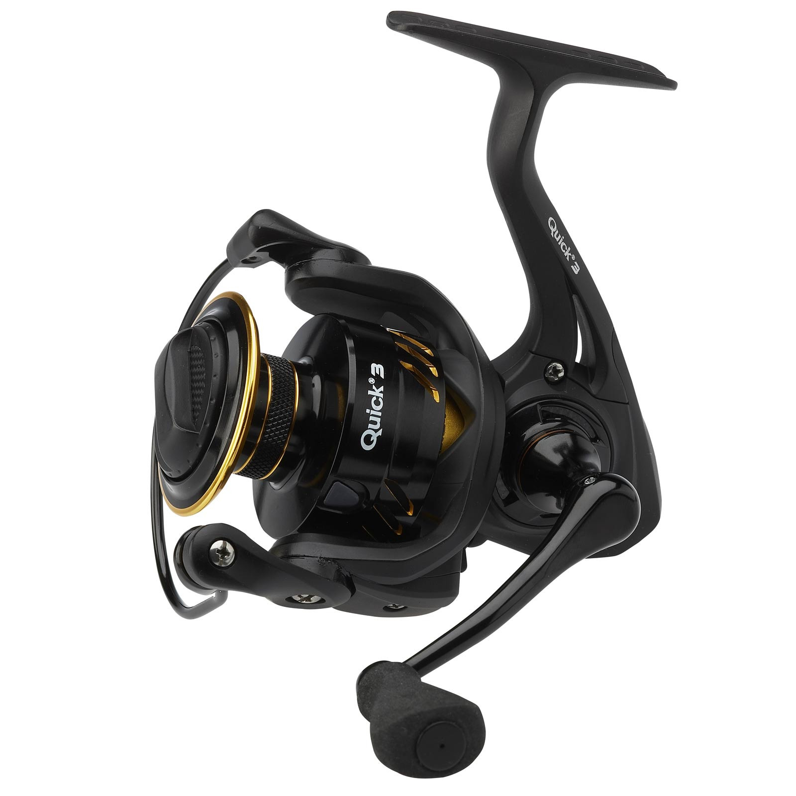 Bild von DAM Impressa 4S, Angelrolle, Spinnrollen, Allround-Fischen, High-Speed-Rolle für reibungslose und kraftvolle Leistung, Unisex, Schwarz, 2500S