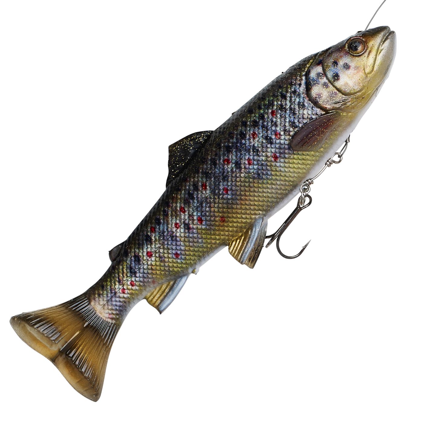 Bild von Savage Gear Kunstköder Savage Gear 4D Line Thru Pulsetail - Swimbait Gummifisch