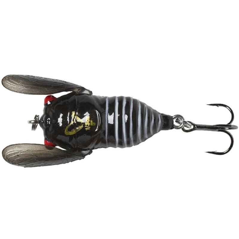 Bild von Savage Gear Kunstköder, Savage Gear 3D Cicada 3,3cm 3,5g F Black Oberflächenköder