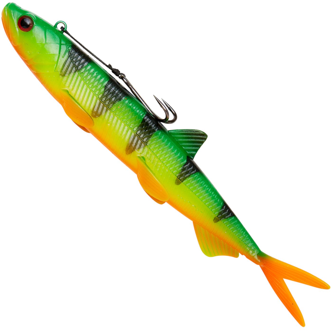 Bild von DAM Fishing Kunstköder, MADCAT PELAGIC CAT LURE 24CM 110G SINKING FIRETIGER UV 1PC Welsköder