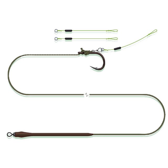 Bild von MADCAT Vorfachschnur Madcat Quick Change Pellet Rig - Wallervorfach, 65 m Länge, (1-St)