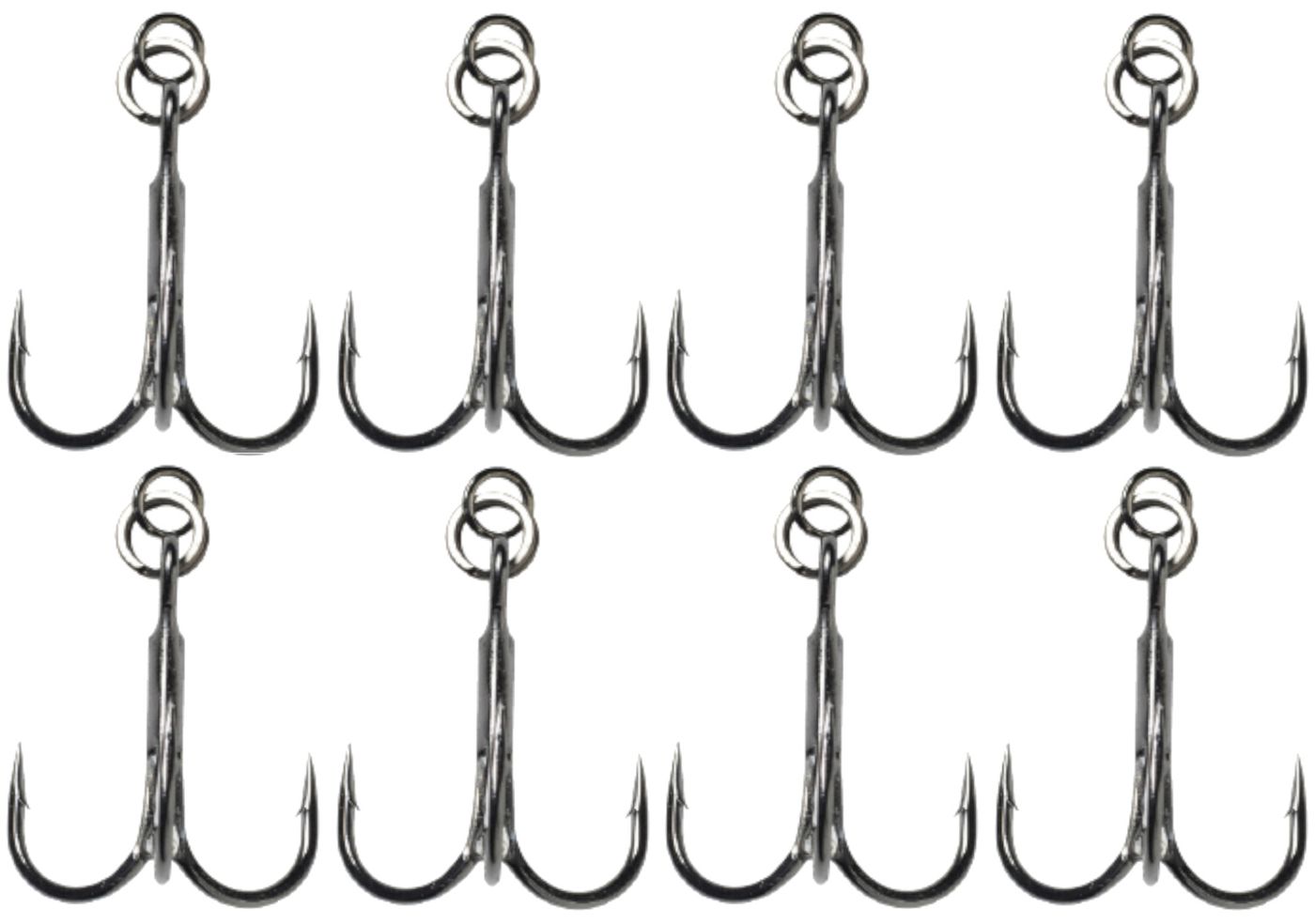 Bild von Savage Gear Ring Rigged Hooks SGY - 8 Drillingshaken