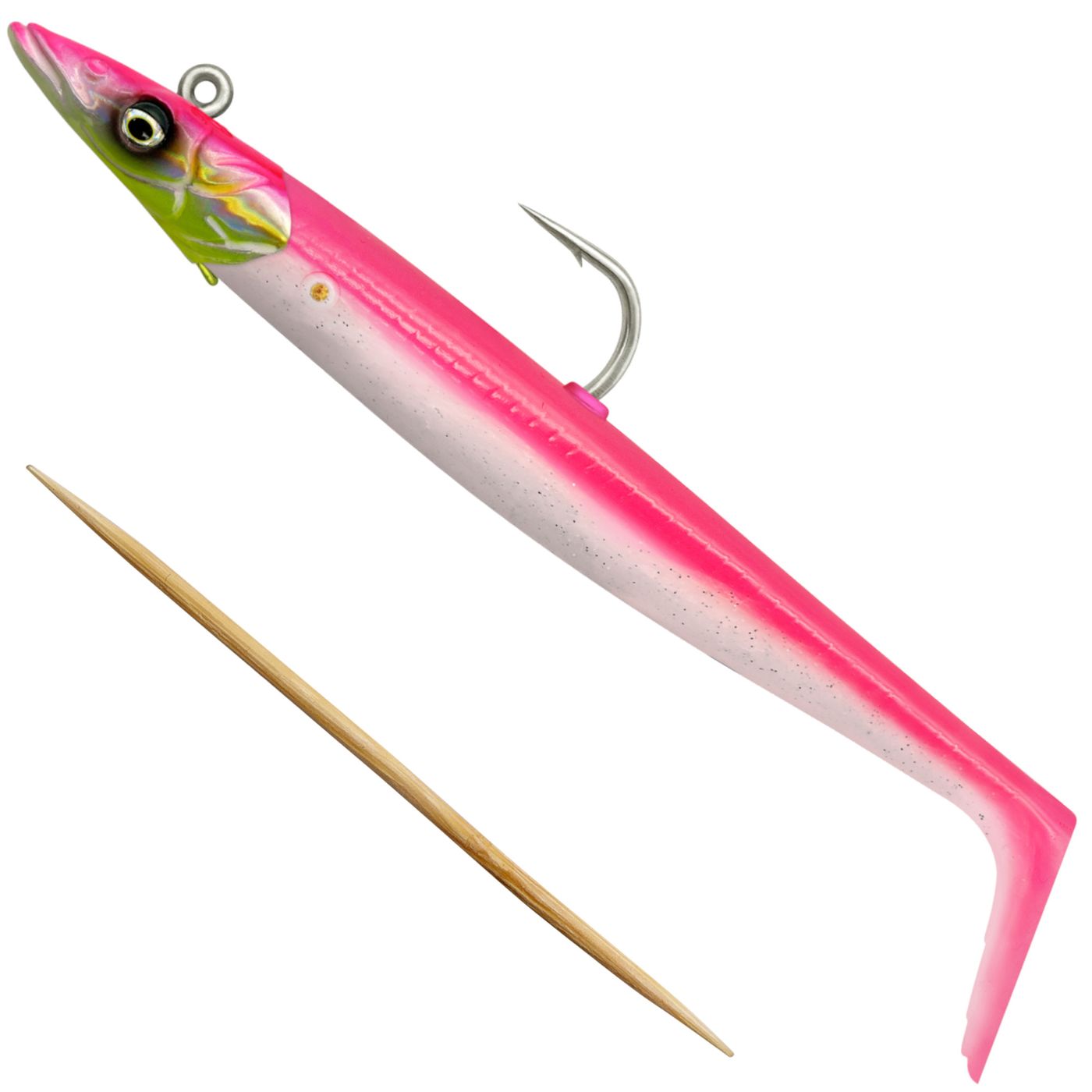 Bild von Savage Gear Kunstköder Savage Gear Sandeel V2 - 2 Gummifische + 1 Jigkopf
