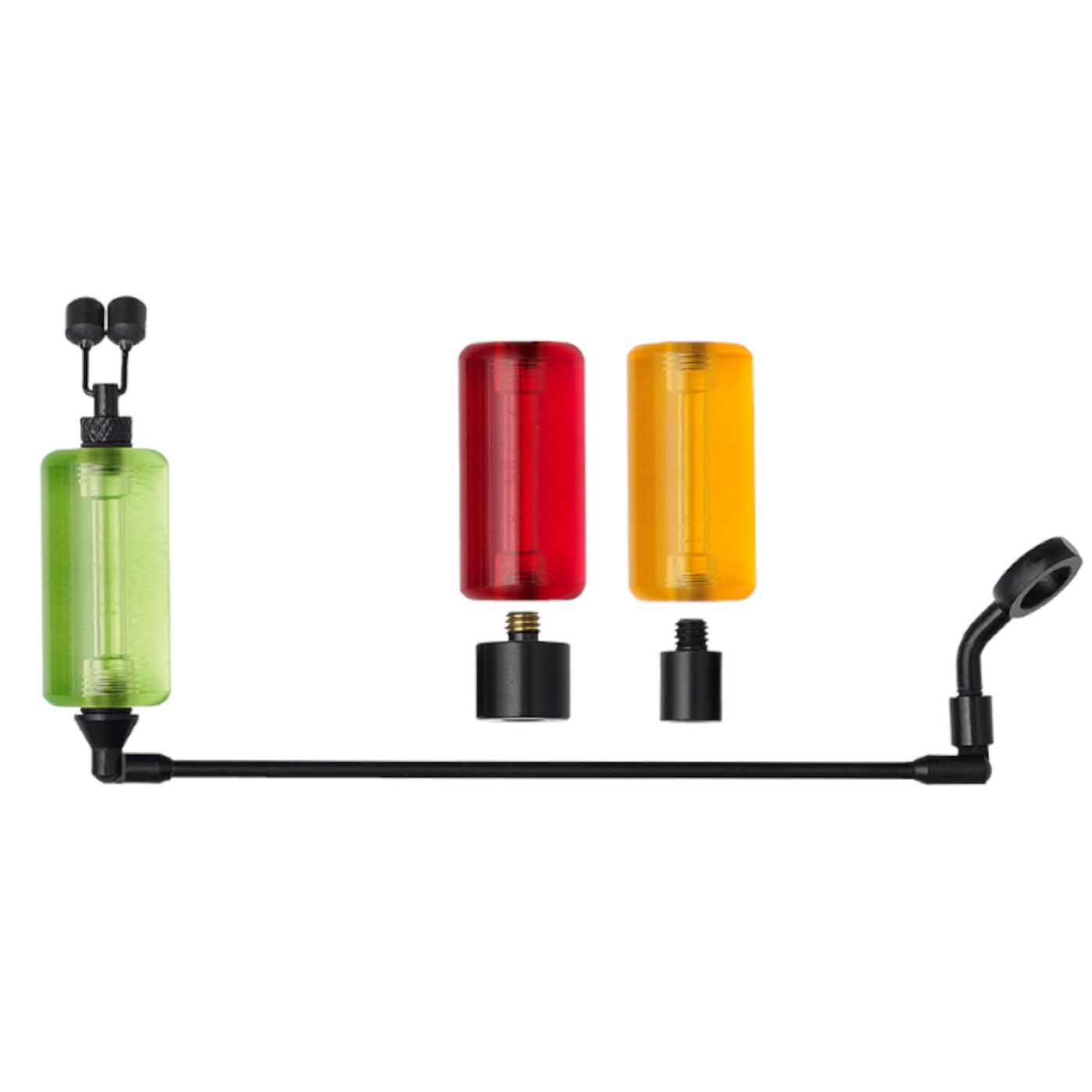 Bild von Prologic Swinger Bissanzeiger K1 MEGA SWING-ARM KIT 1 ROD Rot/Gelb/Grün Hänger Swinger Indicator, (4-St)