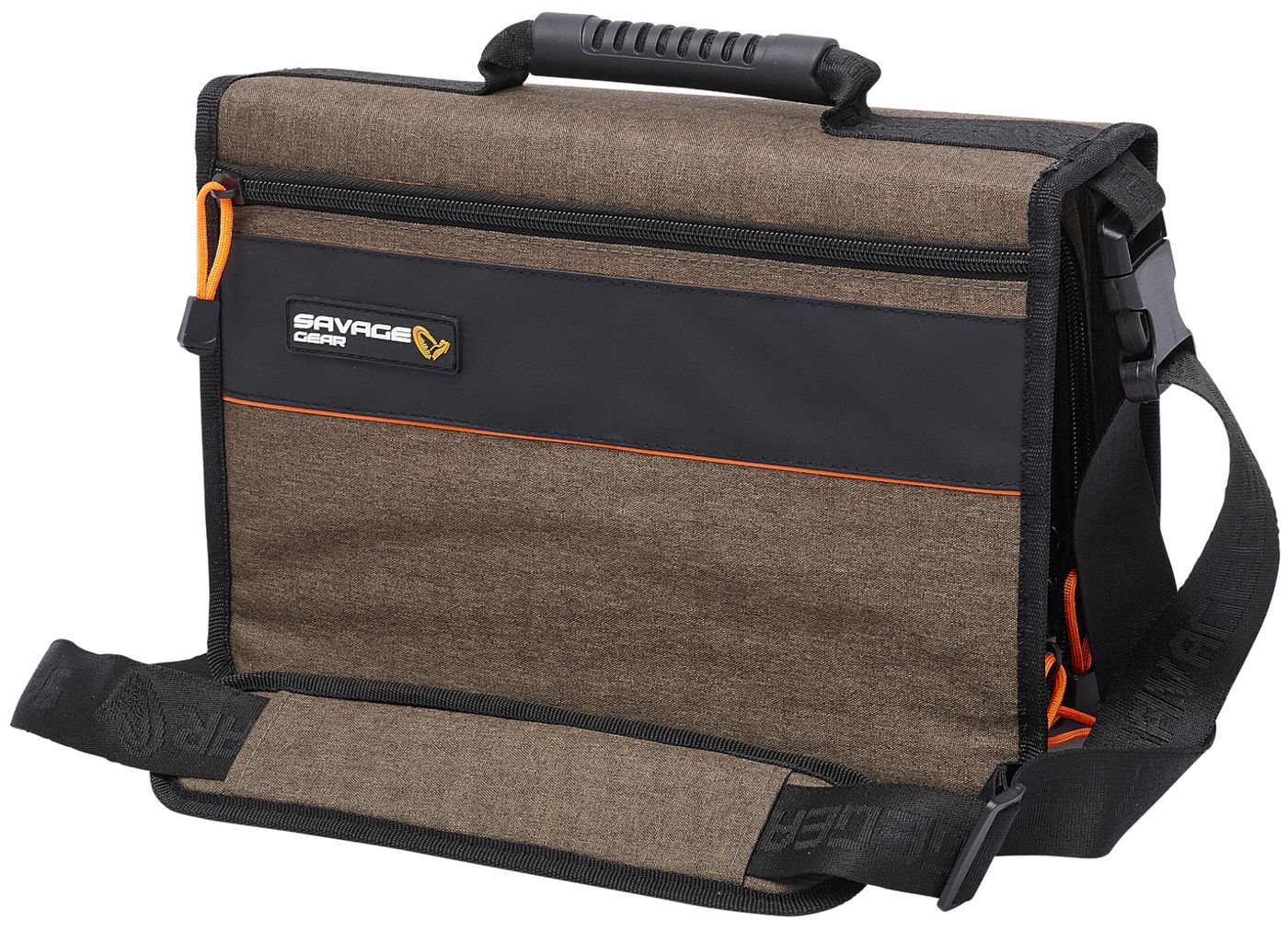 Bild von Savage Gear Vorfachtasche Flip Rig Bag M Rig-Box 12 PE Bags Vorfachtasche Rig Wallet Köder, Besonders vielseitig ist diese praktische, doppelseitige Flip-Tasche