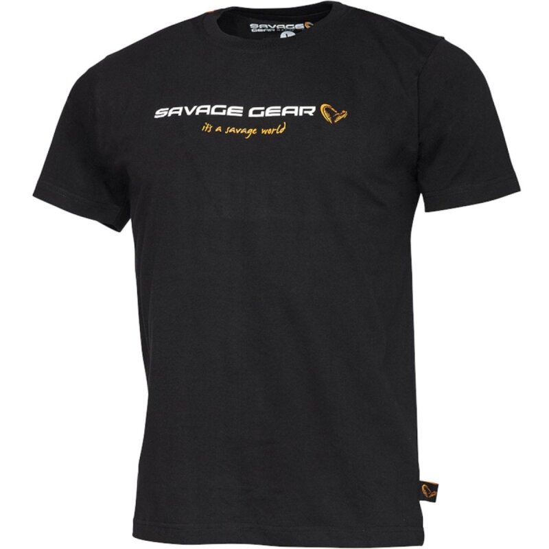 Bild von SAVAGE GEAR Junior T-Shirt Gr.12-14 Black Ink