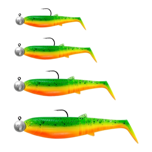 Bild von SAVAGE GEAR Cannibal Shad Mix - Hochleistungsfähige Gummiköder für Raubfische