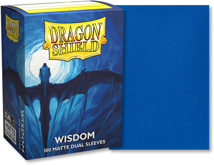 Bild von Dragon Shield Dual Matte Wisdom 100 protective Sleeves Standard Hüllen