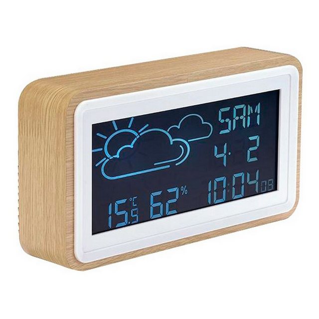 Bild von Denver Electronics Wetterstation (Multifunktions-Wetterstation Denver Electronics 117160000090 Weiß Holz)
