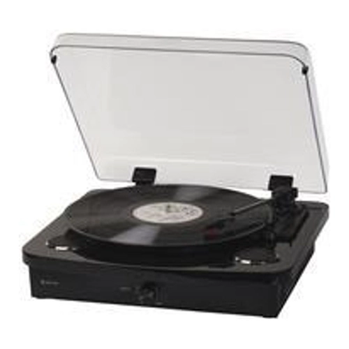 Bild von Denver Plattenspieler Dual Bluetooth - Integrierte Lautsprecher - USB - Retro - Holz - VPL230B