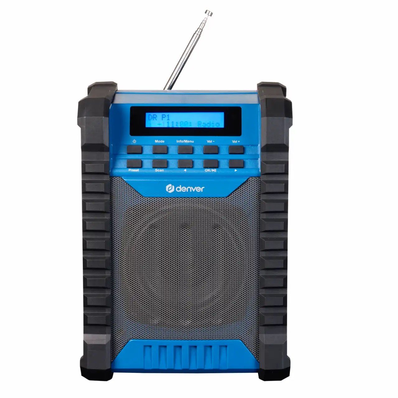 Bild von Denver DENVER DAB+/UKW-Baustellenradio WRD-60, Bluetooth Baustellenradio