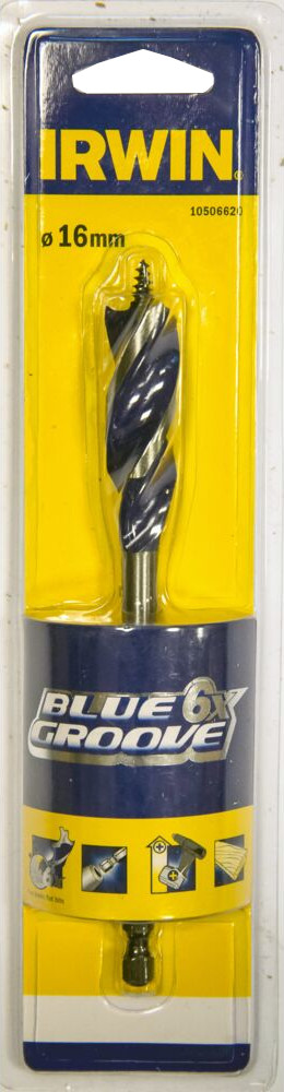 Bild von Irwin Schnellbohrer 16x159mm Blue Groove 6x