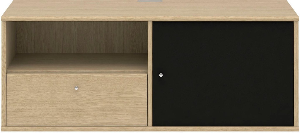 Bild von Hammel Furniture TV-Board "Mistral Fernsehschrank, Medienmöbel, Hängend", mit Tür mit Akustikstoff, Kabeldurchführung, Lowboard, B: 108 cm