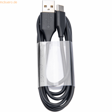 Bild von Jabra USB-Ladekabel Evolve 2 USB-A Stecker, USB-C® Stecker 1.20m Schwarz 14208-31