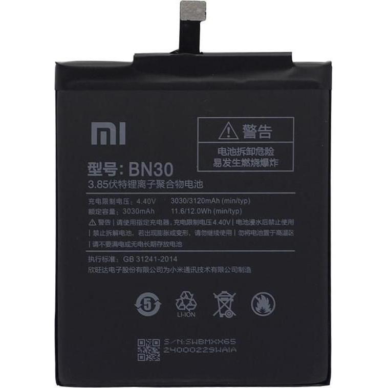Bild von CoreParts Battery for RedMi Mobile (Akku, Xiaomi Redmi 4A), Mobilgerät Ersatzteile, Schwarz