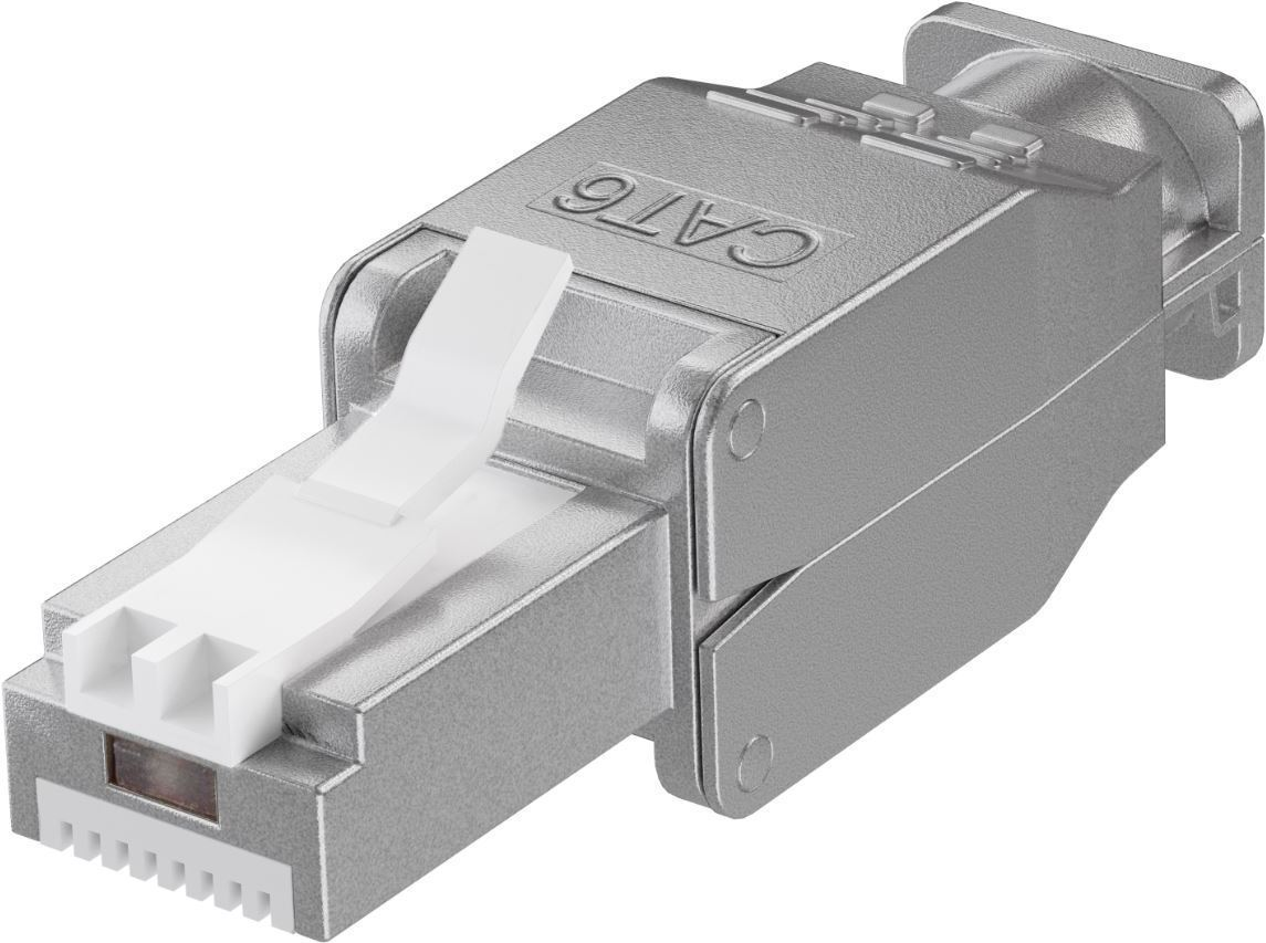 Bild von MicroConnect Tool-free RJ45 CAT6 connector (U/UTP, CAT6), Netzwerkkabel