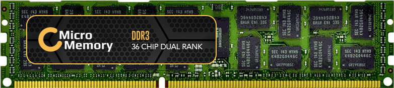 Bild von CoreParts 4GB Memory Module for HP (MMHP053-4GB) (1 x 4GB, 1333 MHz, DDR3-RAM, DIMM), RAM, Grün