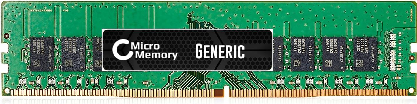 Bild von CoreParts MMHP177-8GB Speichermodul GB DDR4 2666 MHz (1 x 8GB, 2666 MHz, DDR4-RAM, DIMM), RAM, Grün
