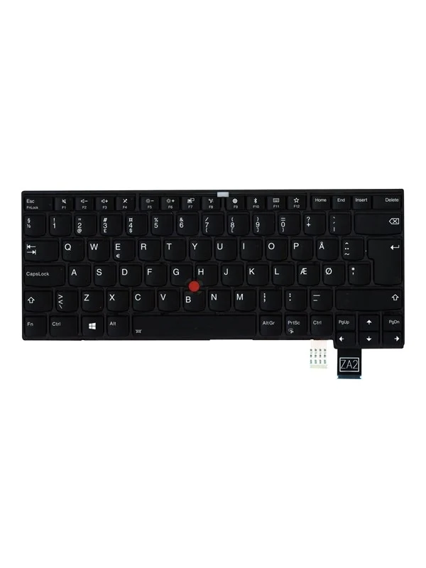 Bild von Lenovo Darfon - Portable Keyboard - Ersatz - Dänisch - Schwarz