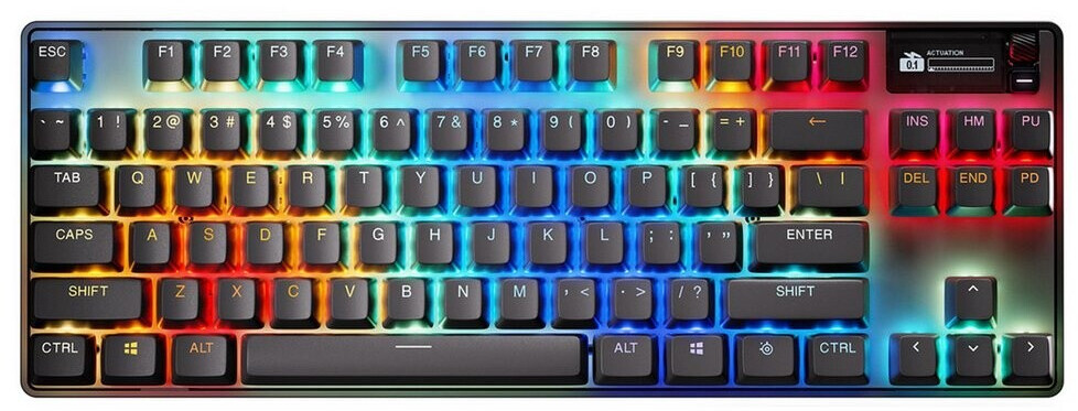 Bild von SteelSeries Apex Pro TKL Wireless Gen 3 DE-Layout - Kabellose Gaming Tastatur im E-Sports TKL-Formfaktor mit OmniPoint 3.0 HyperMagnetic-Schaltern