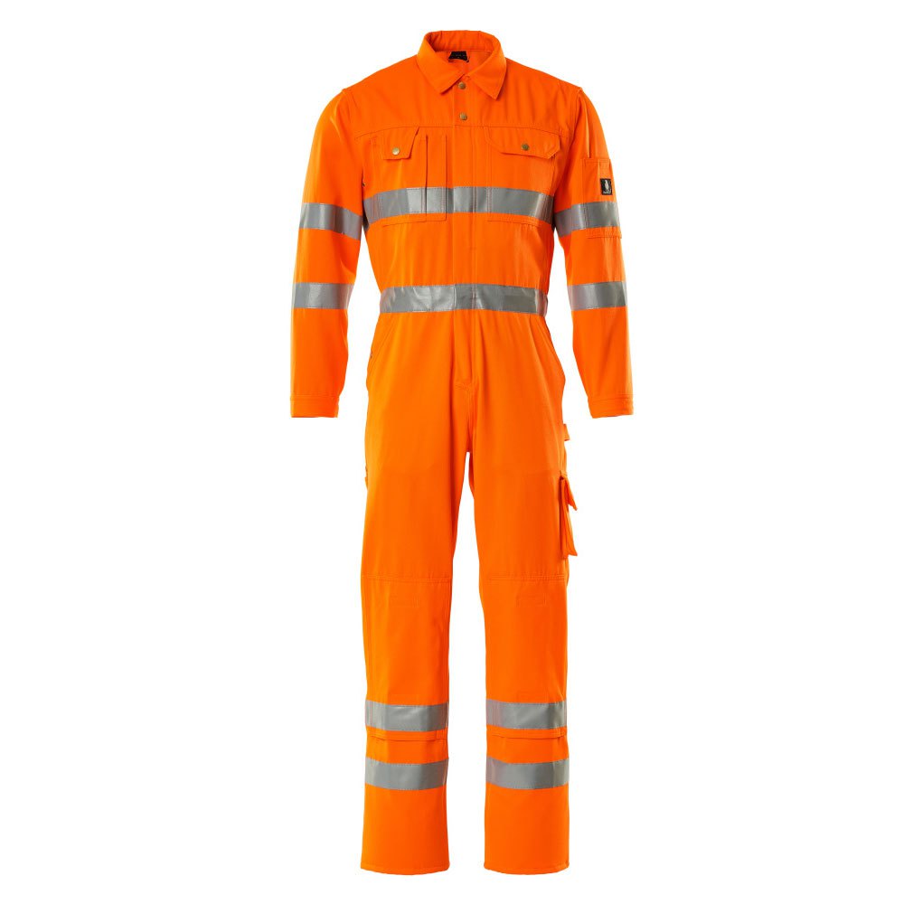 Bild von Mascot Safe Classic 00419 Jumpsuit With Knee Pad Pockets Orange 54 / 90 Herren,Damen
