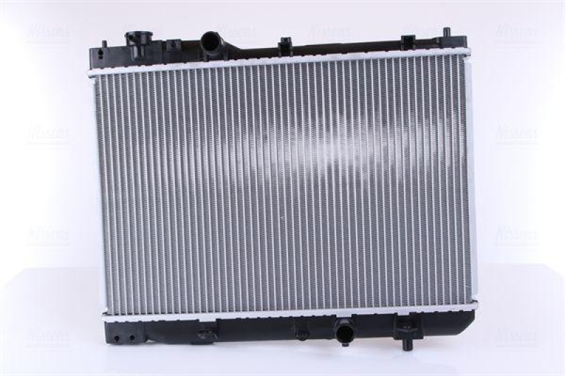 Bild von NISSENS 62431A Kühler, Motorkühlung Kühler, Wasserkühler, Autokühler Aluminium 348 529 26 Kühlrippen gelötet