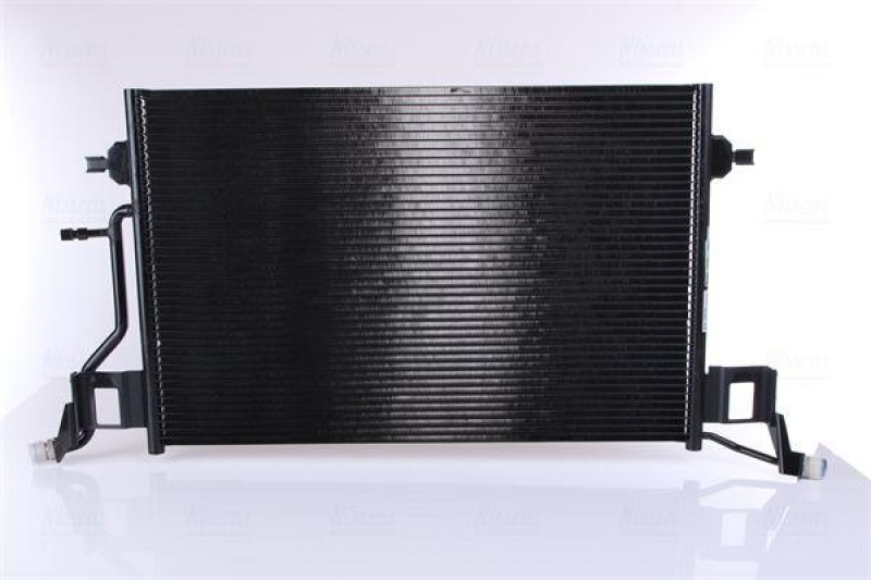 Bild von NISSENS 940002 Klimakondensator Kondensator, Klimakühler, Kondensator Klimaanlage ohne Trockner Aluminium 650 R134a, R1234yf