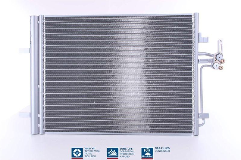 Bild von NISSENS Klimakondensator ** FIRST FIT ** mit Trockner 940044 Kondensator,Klimakühler FORD,VOLVO,LAND ROVER,MONDEO IV Turnier (BA7),S-MAX (WA6)