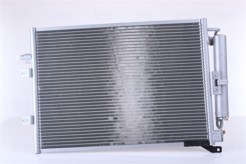 Bild von NISSENS 940125 Klimakondensator Kondensator, Klimakühler, Kondensator Klimaanlage mit Trockner Aluminium 545 R1234yf RENAULT: CLIO 3