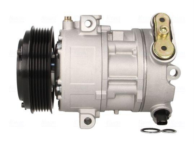 Bild von NISSENS Kompressor, Klimaanlage 12V für PEUGEOT FIAT CITROËN VAUXHALL FORD GMC OPEL 55703721 1607883080 9S5119D623BA 89126